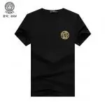 versace cotton classic medusa sequin t-shirt embroidery top round neck